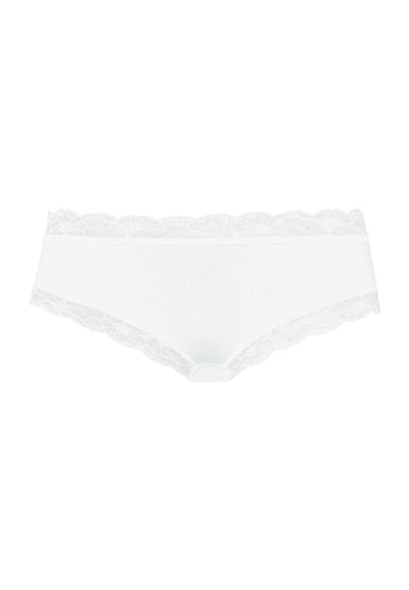 72438 Cotton Lace Hipster - 101 White